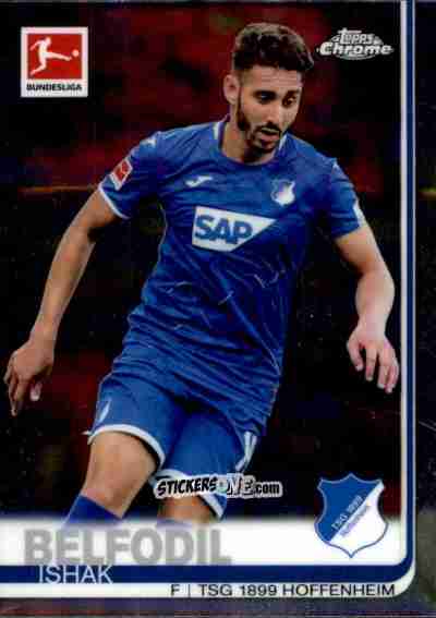 Cromo Ishak Belfodil - Bundesliga Chrome 2019-2020 n. 83 - Topps