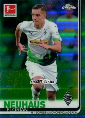 Sticker Florian Neuhaus - Bundesliga Chrome 2019-2020 n. 4gr - Topps