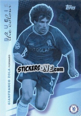 Sticker Gianfranco Zola - Chelsea FC 2021-2022 n. 53 - Topps