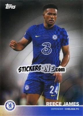 Sticker Reece James - Chelsea FC 2021-2022 n. 5 - Topps