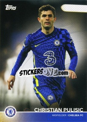 Sticker Christian Pulisic - Chelsea FC 2021-2022 n. 10 - Topps