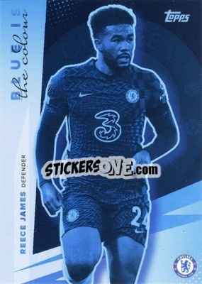 Sticker Reece James - Chelsea FC 2021-2022 n. 50 - Topps