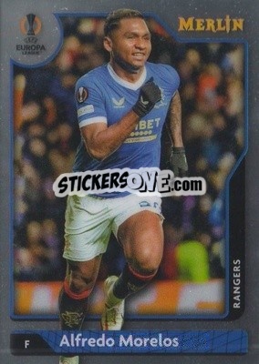 Sticker Alfredo Morelos - Uefa Chrome 2021-2022 - Topps Merlin