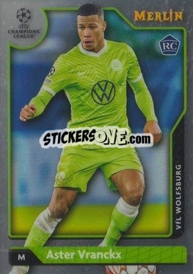 Sticker Aster Vranckx - Chrome Uefa Club Competitions 2021-2022 n. 123 - Topps Merlin