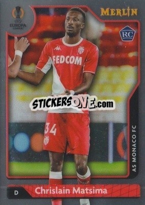 Sticker Chrislain Matsima - Uefa Chrome 2021-2022 - Topps Merlin