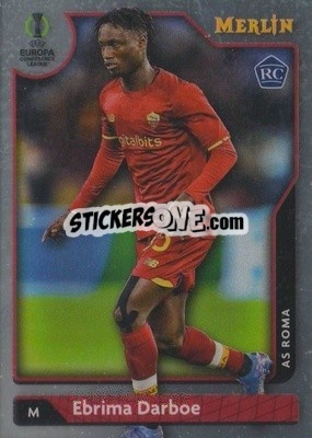Sticker Ebrima Darboe - Chrome Uefa Club Competitions 2021-2022 n. 42 - Topps Merlin