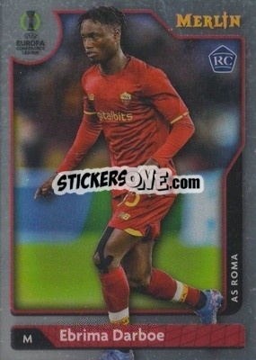 Figurina Ebrima Darboe - Uefa Chrome 2021-2022 - Topps Merlin