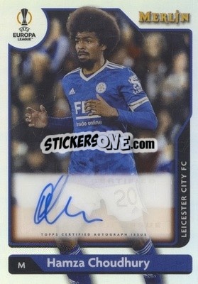 Figurina Hamza Choudhury - Uefa Chrome 2021-2022 - Topps Merlin