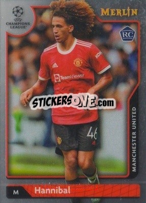 Sticker Hannibal - Chrome Uefa Club Competitions 2021-2022 n. 55 - Topps Merlin