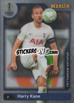 Sticker Harry Kane - Chrome Uefa Club Competitions 2021-2022 n. 50 - Topps Merlin