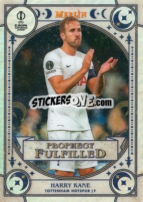 Sticker Harry Kane - Chrome Uefa Club Competitions 2021-2022 n. PF-10 - Topps Merlin