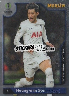 Sticker Heung-min Son - Chrome Uefa Club Competitions 2021-2022 n. 71 - Topps Merlin