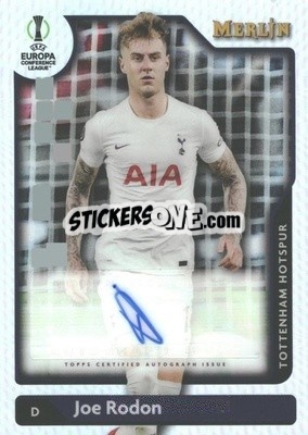Sticker Joe Rodon - Chrome Uefa Club Competitions 2021-2022 n. A-JR - Topps Merlin