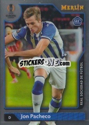 Sticker Jon Pacheco - Chrome Uefa Club Competitions 2021-2022 n. 23 - Topps Merlin