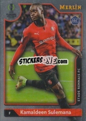 Sticker Kamaldeen Sulemana - Chrome Uefa Club Competitions 2021-2022 n. 94 - Topps Merlin