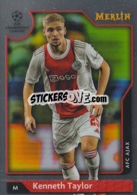 Sticker Kenneth Taylor - Chrome Uefa Club Competitions 2021-2022 n. 47 - Topps Merlin