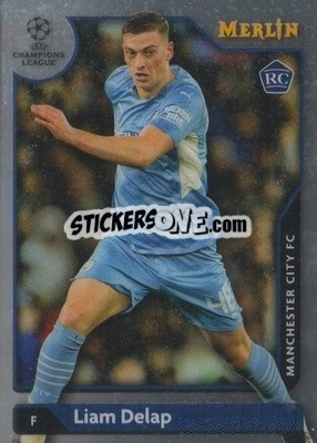 Sticker Liam Delap - Chrome Uefa Club Competitions 2021-2022 n. 105 - Topps Merlin