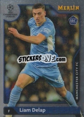 Sticker Liam Delap - Uefa Chrome 2021-2022 - Topps Merlin