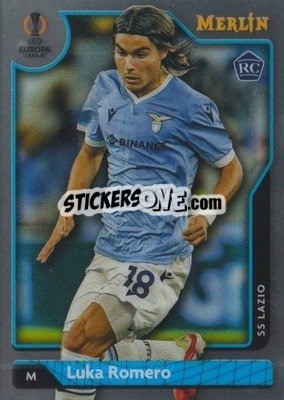 Sticker Luka Romero - Chrome Uefa Club Competitions 2021-2022 n. 32 - Topps Merlin