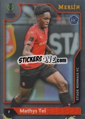 Sticker Mathys Tel - Chrome Uefa Club Competitions 2021-2022 n. 22 - Topps Merlin