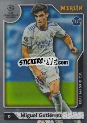 Sticker Miguel Gutiérrez - Uefa Chrome 2021-2022 - Topps Merlin