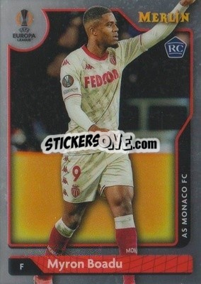 Sticker Myron Boadu - Uefa Chrome 2021-2022 - Topps Merlin