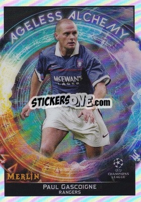 Sticker Paul Gascoigne - Uefa Chrome 2021-2022 - Topps Merlin