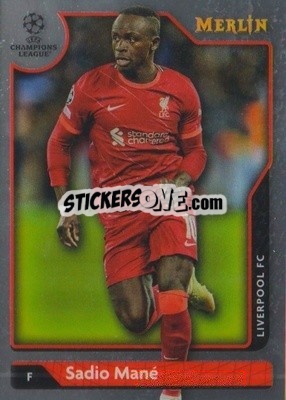 Cromo Sadio Mané - Uefa Chrome 2021-2022 - Topps Merlin