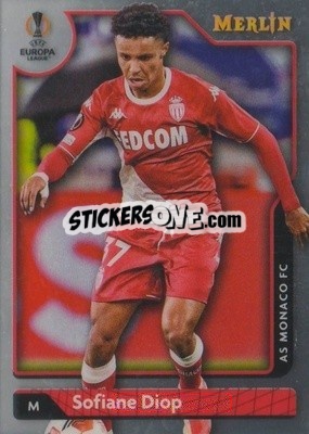Sticker Sofiane Diop - Chrome Uefa Club Competitions 2021-2022 n. 45 - Topps Merlin