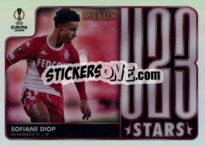 Sticker Sofiane Diop - Uefa Chrome 2021-2022 - Topps Merlin