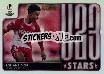 Sticker Sofiane Diop - Chrome Uefa Club Competitions 2021-2022 n. U23-1 - Topps Merlin