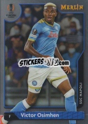 Sticker Victor Osimhen - Uefa Chrome 2021-2022 - Topps Merlin