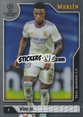 Sticker Vini Jr. - Uefa Chrome 2021-2022 - Topps Merlin