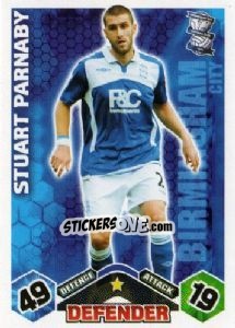 Cromo Stuart Parnaby - English Premier League 2009-2010. Match Attax - Topps