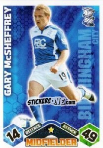 Sticker Gary McSheffrey - English Premier League 2009-2010. Match Attax n. 44 - Topps