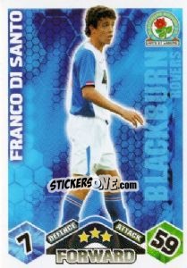 Sticker Franco Di Santo - English Premier League 2009-2010. Match Attax n. 68 - Topps