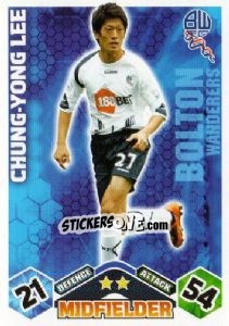 Sticker Chung-Yong Lee - English Premier League 2009-2010. Match Attax n. 79 - Topps