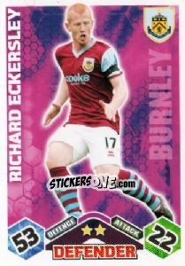 Sticker Richard Eckersley - English Premier League 2009-2010. Match Attax n. 95 - Topps