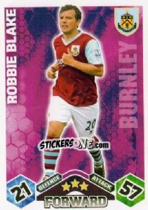 Sticker Robbie Blake - English Premier League 2009-2010. Match Attax n. 104 - Topps