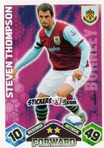 Cromo Steven Thompson - English Premier League 2009-2010. Match Attax n. 105 - Topps
