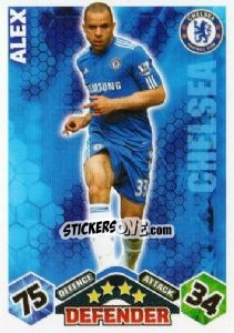 Sticker Alex - English Premier League 2009-2010. Match Attax n. 110 - Topps