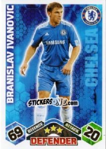 Figurina Branislav Ivanovic - English Premier League 2009-2010. Match Attax - Topps