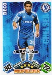 Sticker Deco - English Premier League 2009-2010. Match Attax n. 116 - Topps