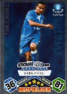 Sticker Tim Cahill - iCard - English Premier League 2009-2010. Match Attax - Topps