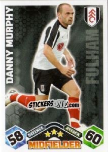 Cromo Danny Murphy - English Premier League 2009-2010. Match Attax - Topps