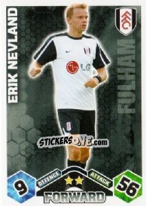 Cromo Erik Nevland - English Premier League 2009-2010. Match Attax - Topps