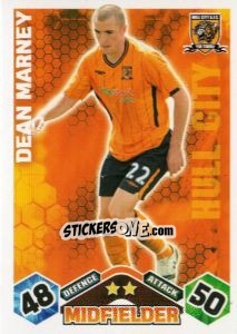 Sticker Dean Marney - English Premier League 2009-2010. Match Attax n. 169 - Topps