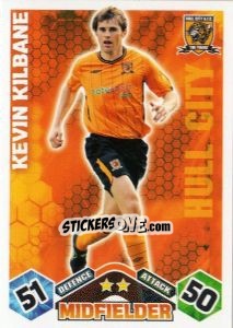 Cromo Kevin Kilbane - English Premier League 2009-2010. Match Attax - Topps