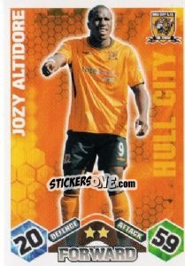 Sticker Jozy Altidore - English Premier League 2009-2010. Match Attax - Topps