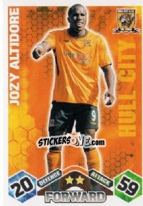 Sticker Jozy Altidore - English Premier League 2009-2010. Match Attax n. 177 - Topps